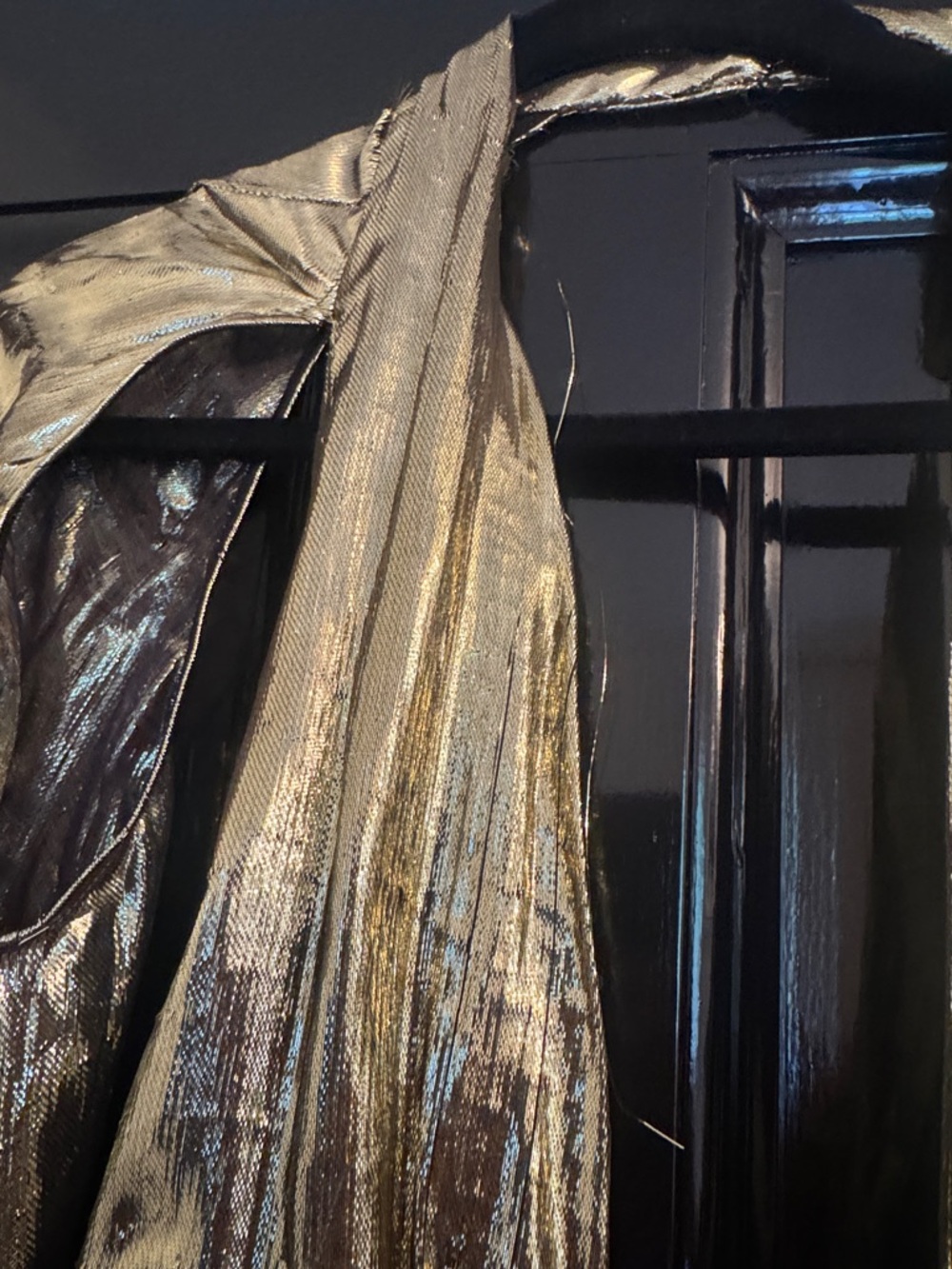 cult gaia Gold Metallic Maxi Dress - Picture 2 of 5